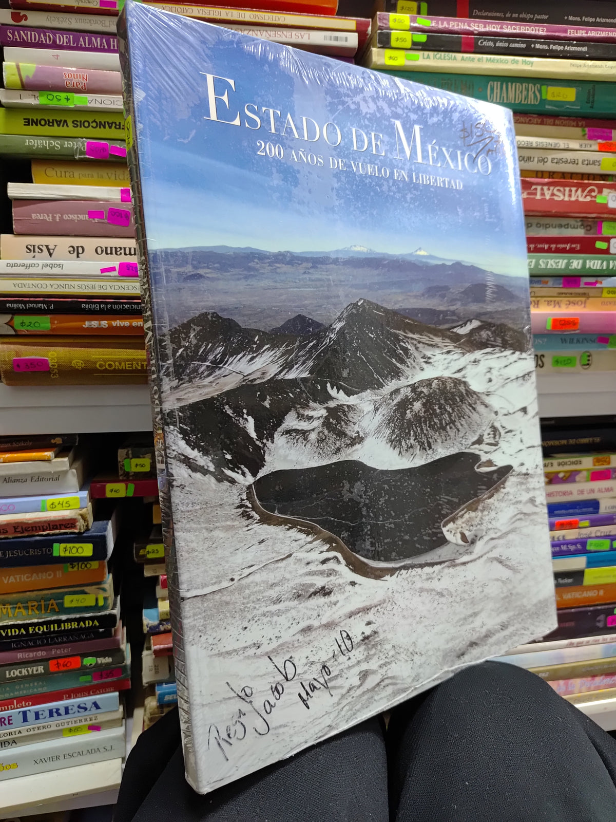 ESTADO DE MEXICO 100 AÑOS DE VUELO EN LIBERTAD POR GOBIERNO DEL EDOMEX USADO ARTES JUAREZ 507