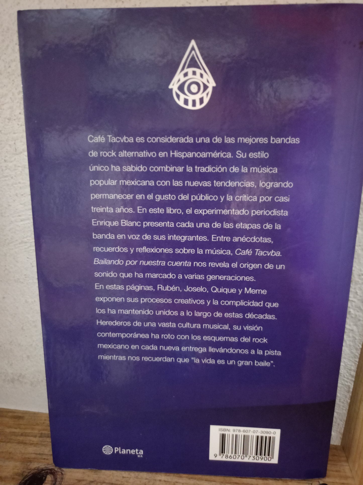 CAFÉ TACVBA POR ENRIQUE BLANC USADO NOVELA LITERARIO 305