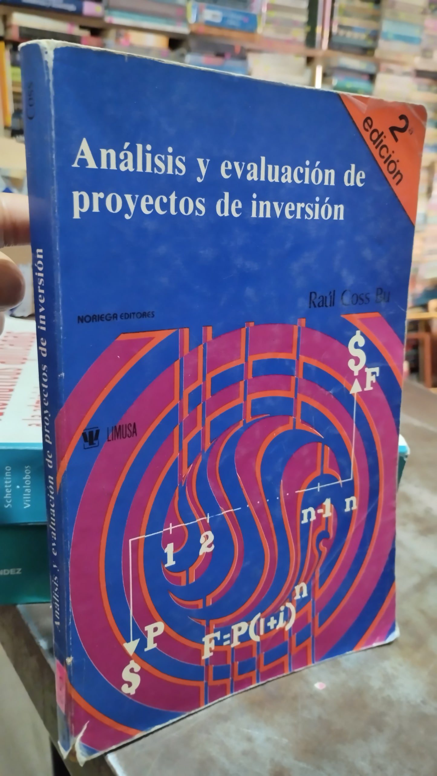 ANALISIS Y EVALUACION DE PROYECTOS DE INVERSION POR RAUL COSS BU LIBRO USADO ADMINISTRACION ALDAMA