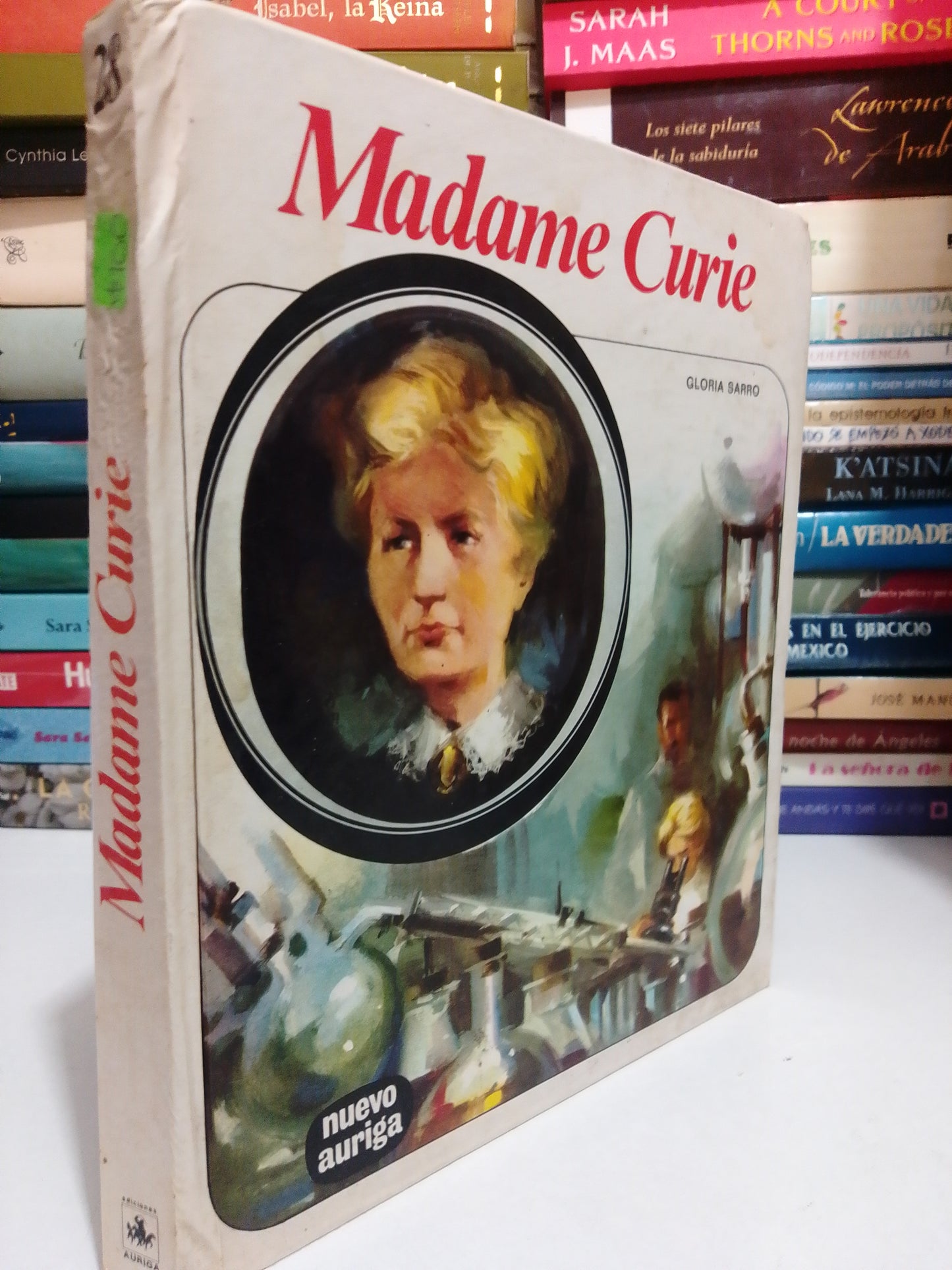 MADAME CURIÉ POR GLORIA SARRO USADO NOVELA JUÁREZ
