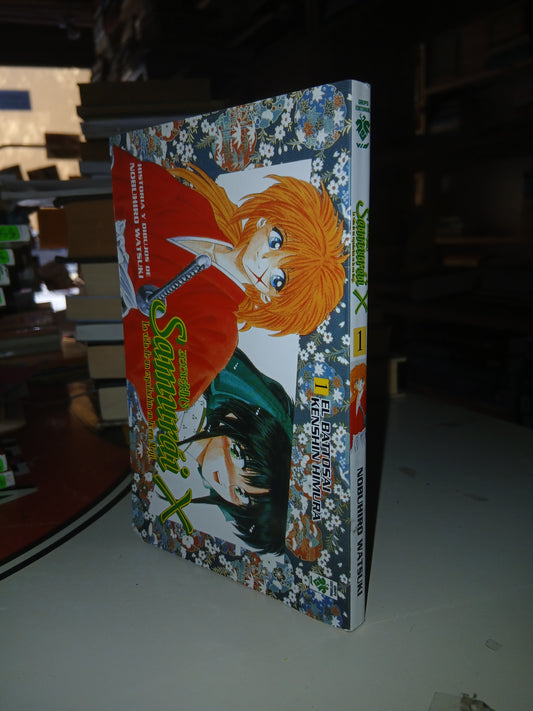 SAMURÁI X 1: EL BATTOSAI KENSHIN HIMURA POR NOBUHIRO WATSUKI USADO MANGA LITERARIO 207