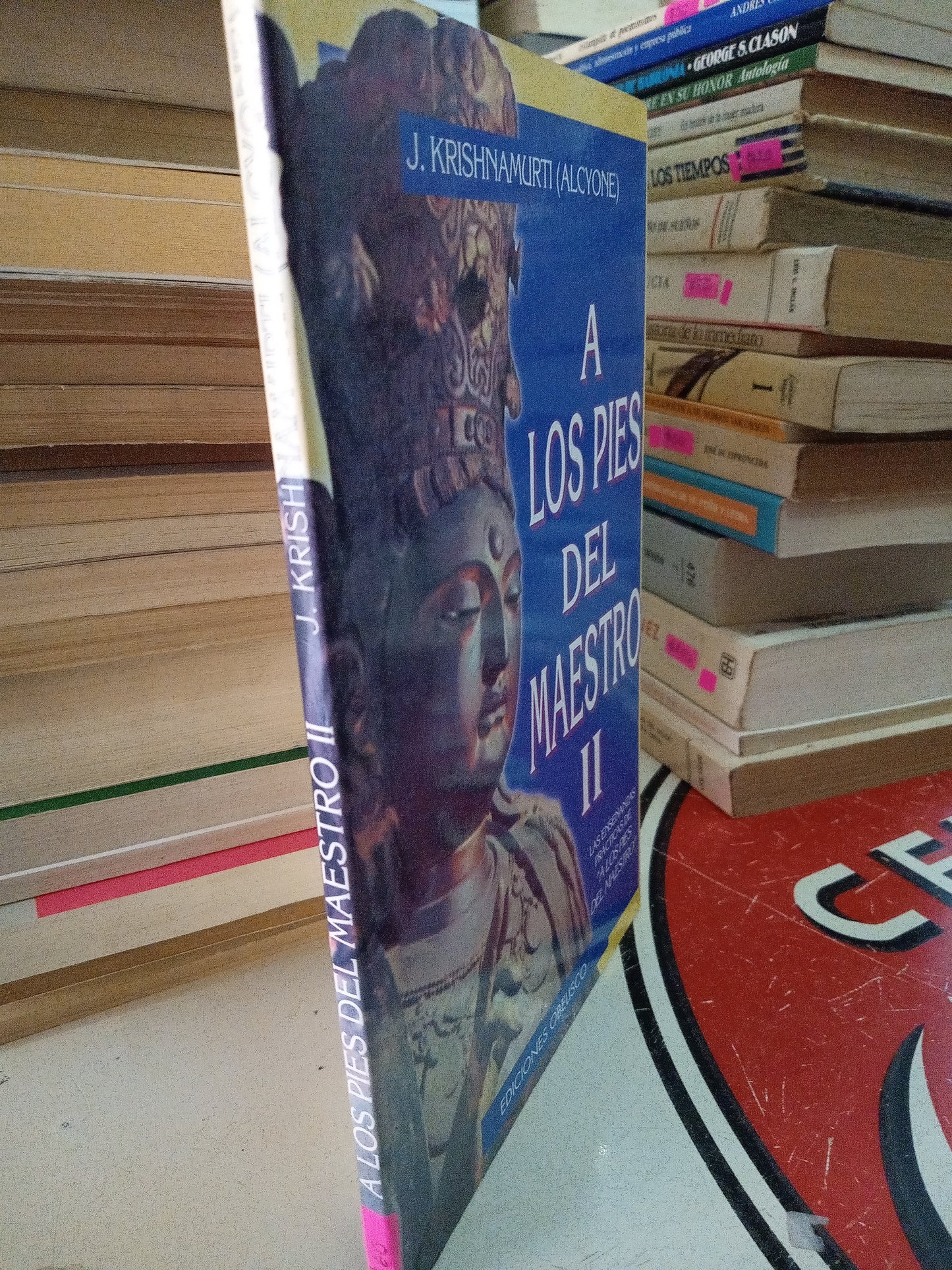 A LOS PIES DEL MAESTRO II POR J KRISHNAMURTI USADO SUPERACION PERSONAL LITERARIO 207