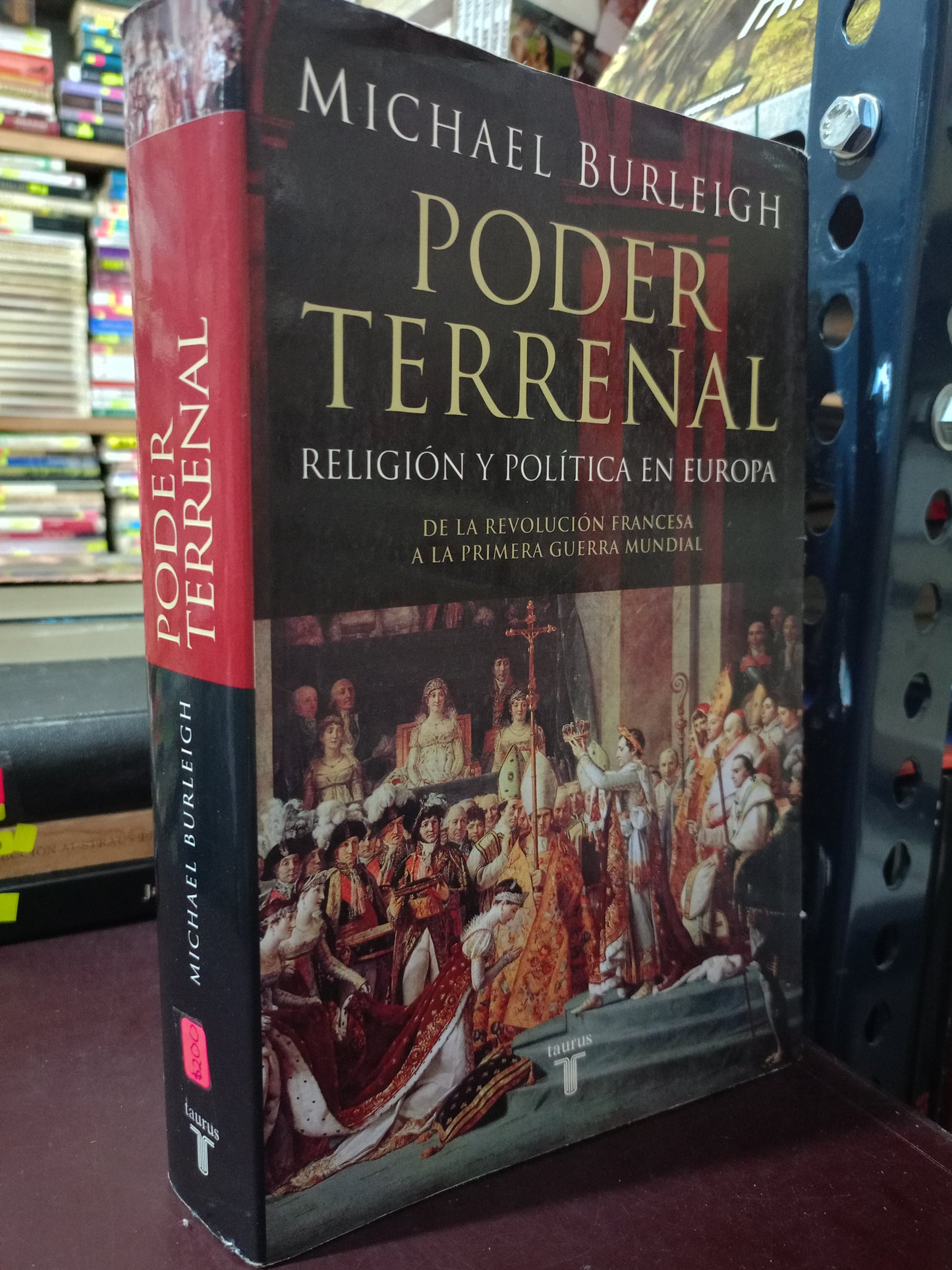 PODER TERRENAL POR MICHAEL BURLEIGH USADO HISTORIA LITERARIO 305
