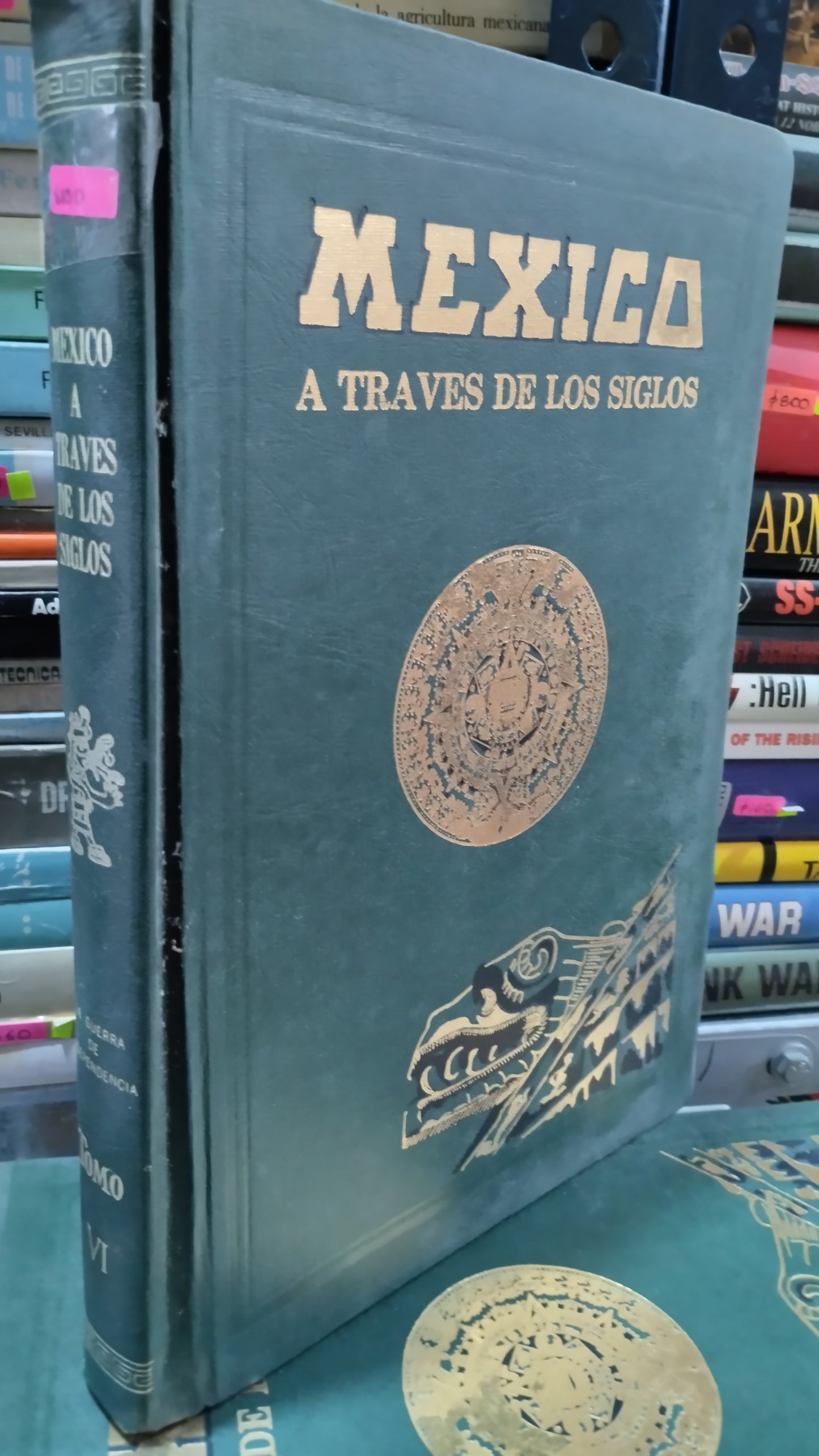 MEXICO A TRAVES DE LOS SIGLOS TOMO VI LIBRO USADO HISTORIA ALDAMA