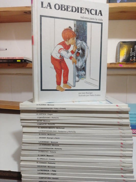 ENCICLOPEDIA DE VALORES 24 TOMOS POR JANE BUERGER USADO INFANTIL JUAREZ