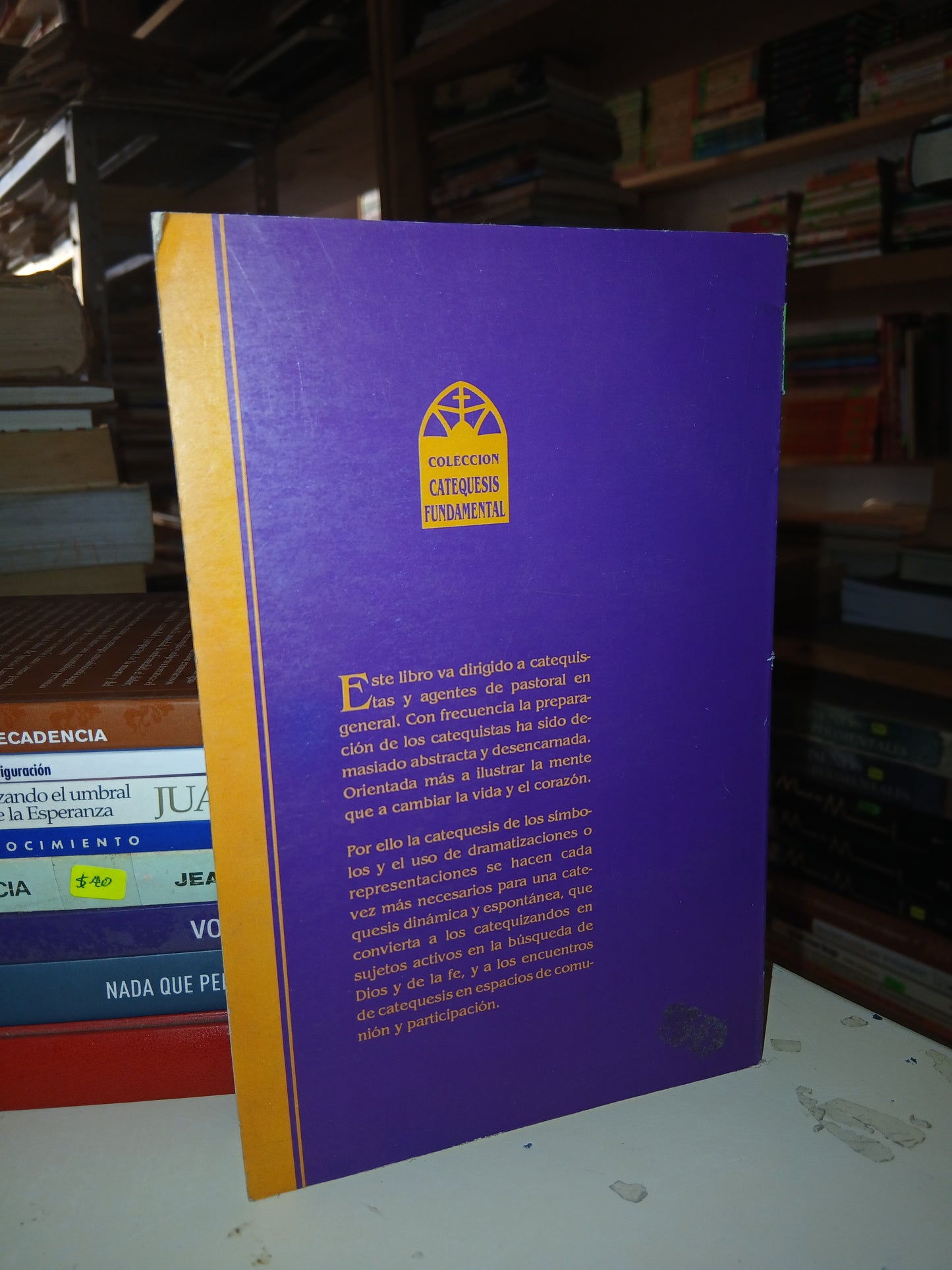 SÍMBOLOS Y TÉCNICAS DE DRAMATIZACIÓN PARA LA CATEQUESIS POR F. BERNARDO CANSI USADO RELIGIÓN LITERARIO 207