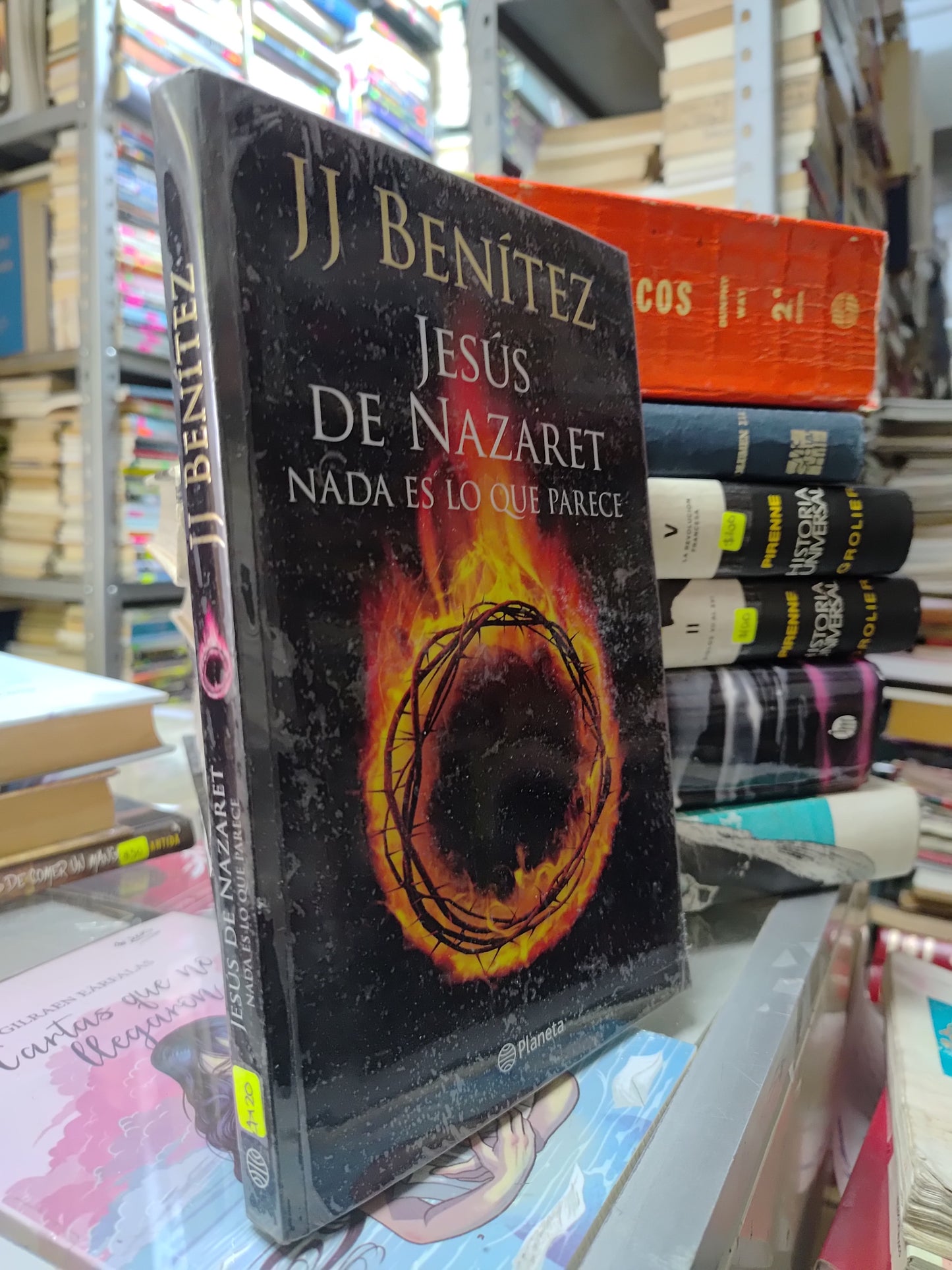 JESUS DE NAZARET NADA ES LO QUE PARECE POR JJ BENITEZ USADO NOVELAS JUAREZ 507