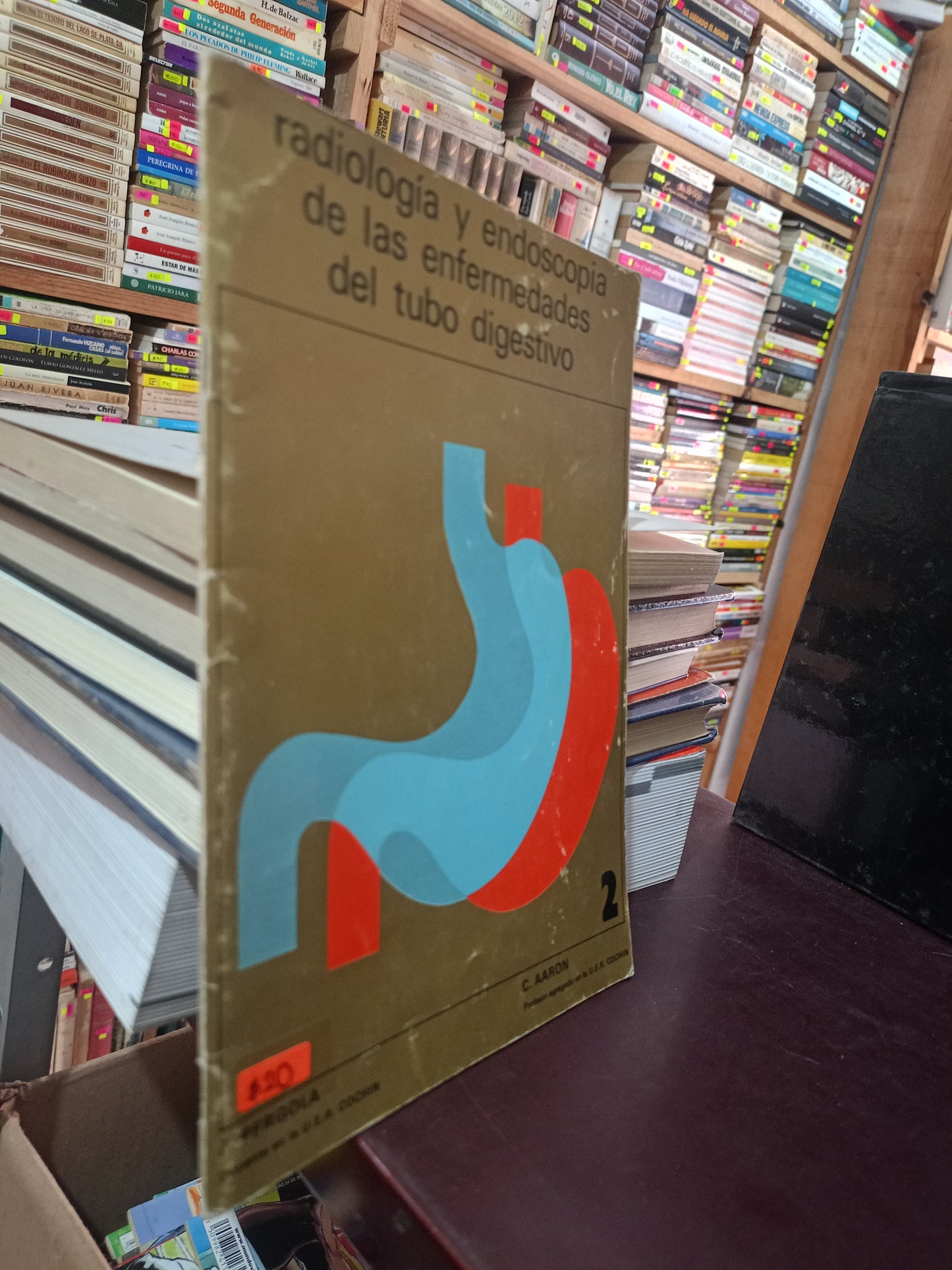 RADIOLOGIA Y ENDOSCOPIA DE LAS ENFERMEDADES DEL TUBO DIGESTIVO POR F PERGOLA USADO SALUD LITERARIO 305
