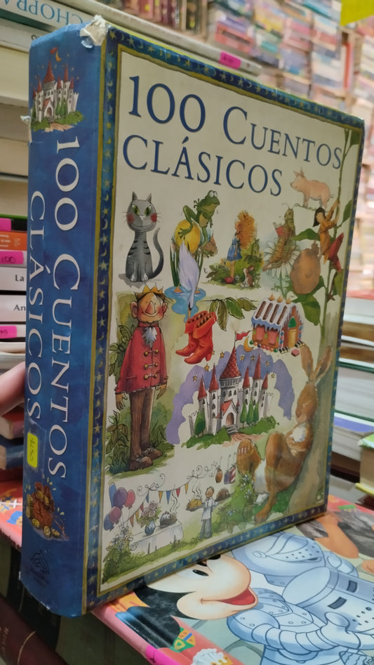 100 CUENTOS Y CLASICOS LIBRO USADO INFANTIL ALDAMA