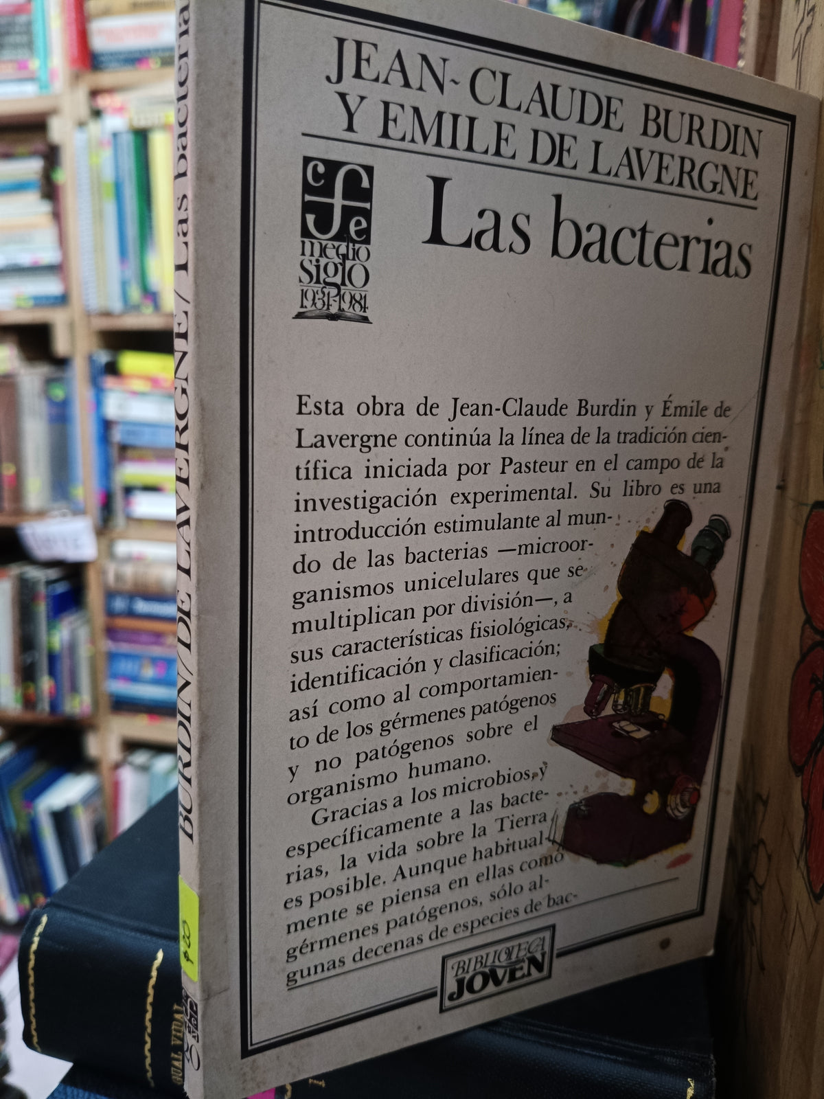 LAS BACTERIAS JEAN-CLAUDE BURDIN USADO CIENCIA LITERARIO 305