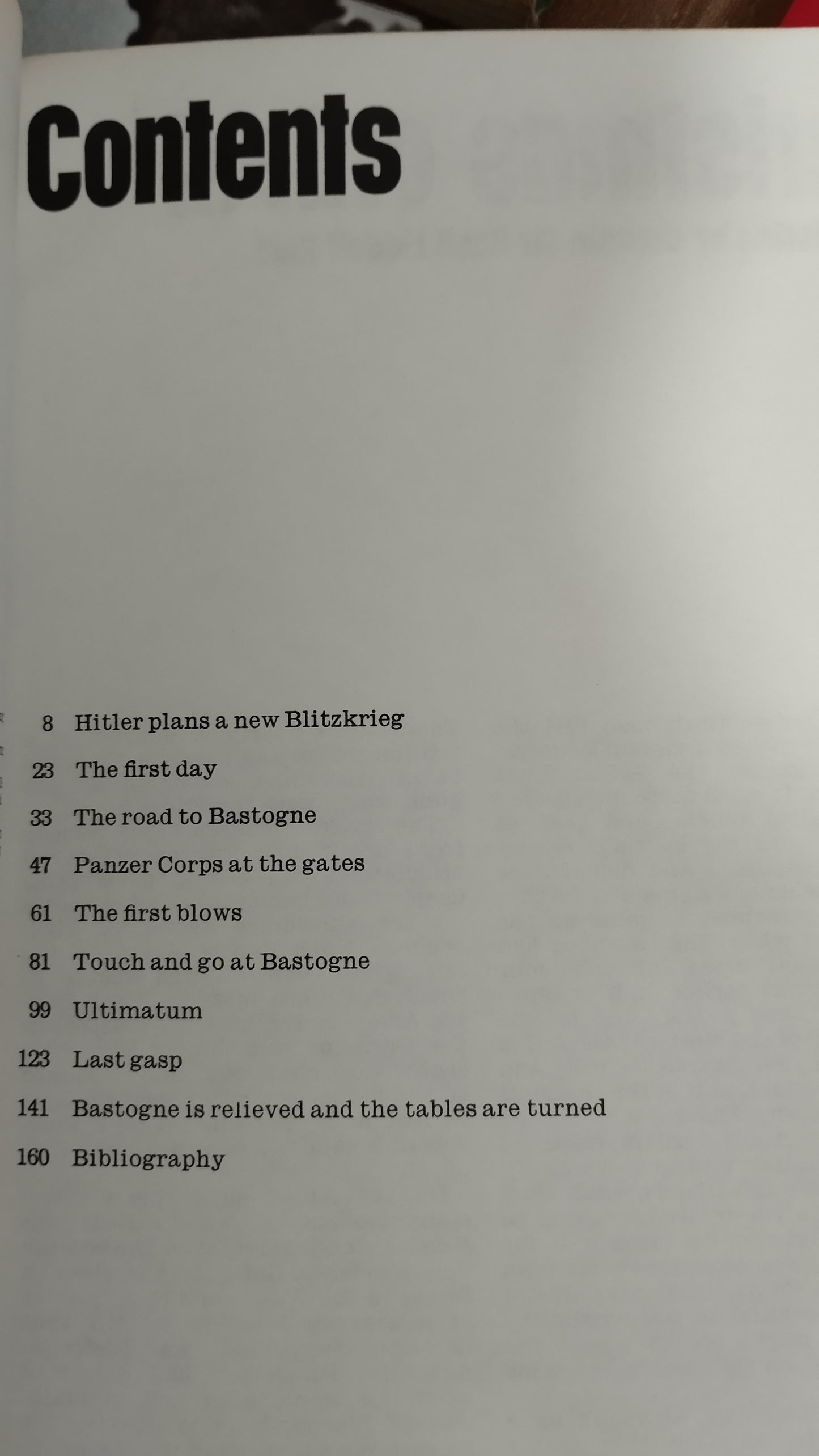 BASTOGNE THE ROAD BLOCK BY PETER ELSTOB LIBRO USADO HISTORIA ALDAMA EDITORIAL BARRIE PITT EN BUEN ESTADO