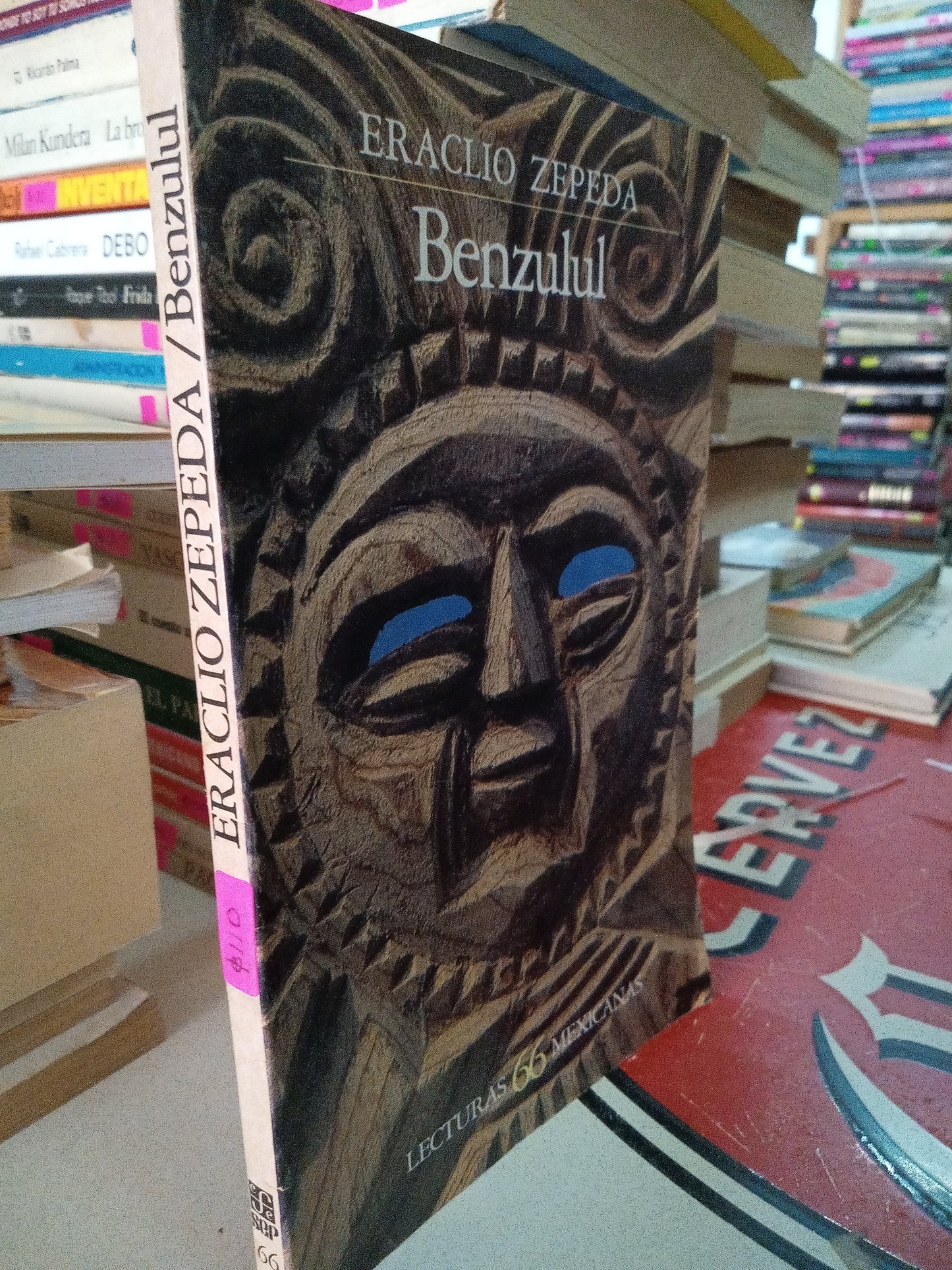 BENZULUL POR ERACLIO ZEPEDA USADO NOVELA LITERARIO 207