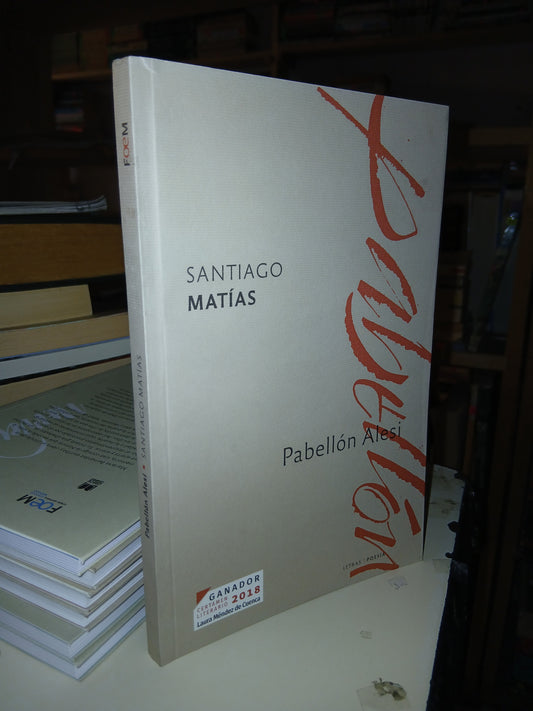 PABELLÓN ALESI POR SANTIAGO MATÍAS USADO POESÍA LITERARIO 207