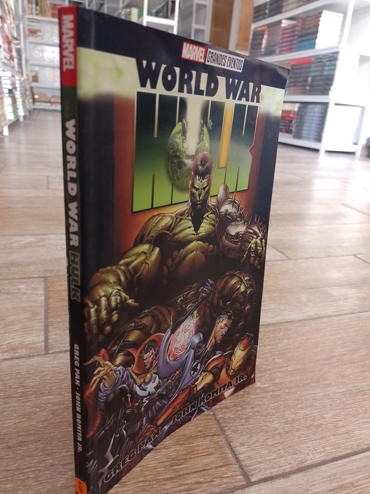 WORLD WAR HULK POR GREG PAK JOHN ROMOTA JR USADO NOVELA JUAREZ 515