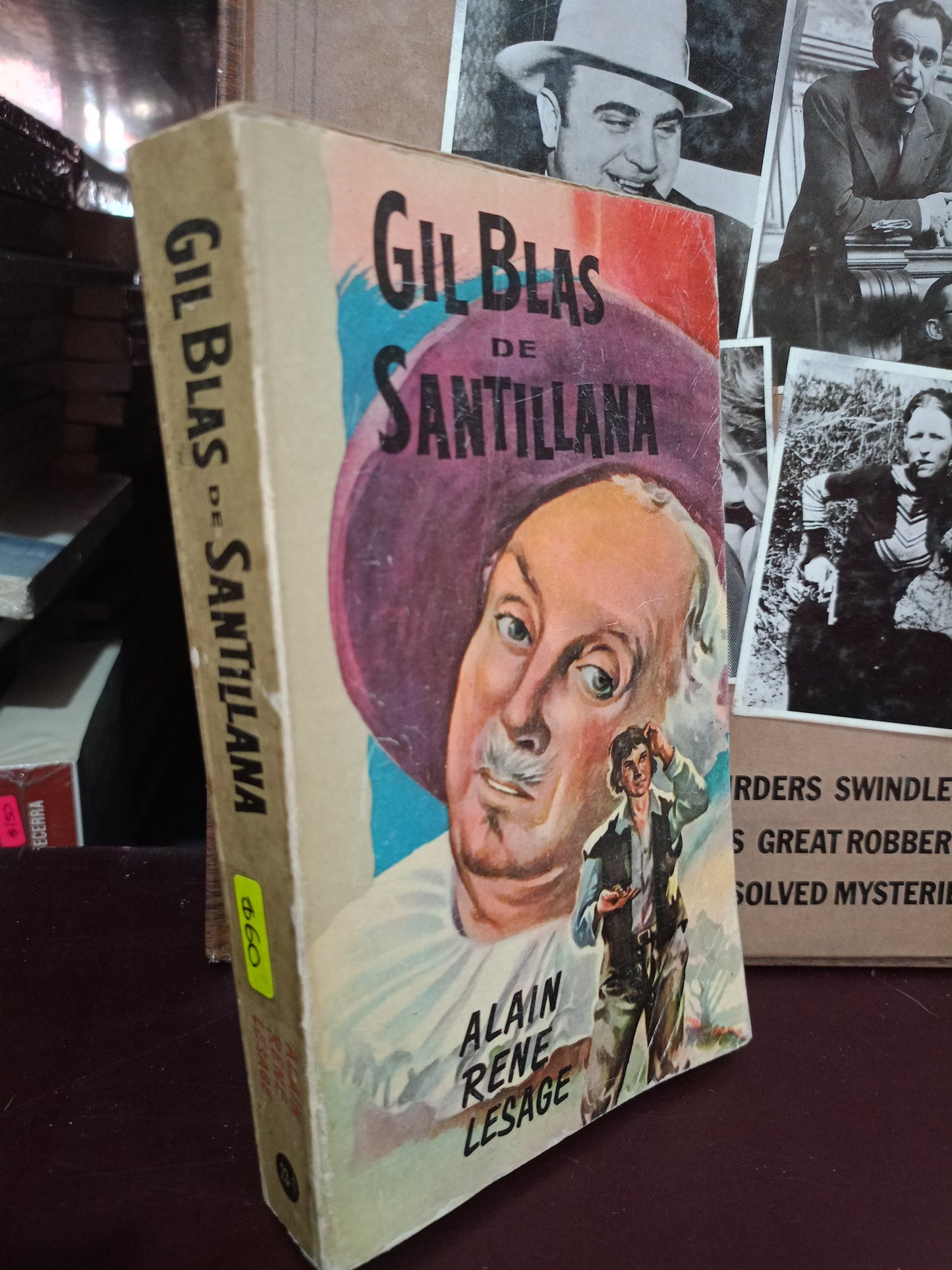 GIL BLAS DE SANTILLANA ALAIN RENE LESAGE USADO NOVELA LITERARIO 305