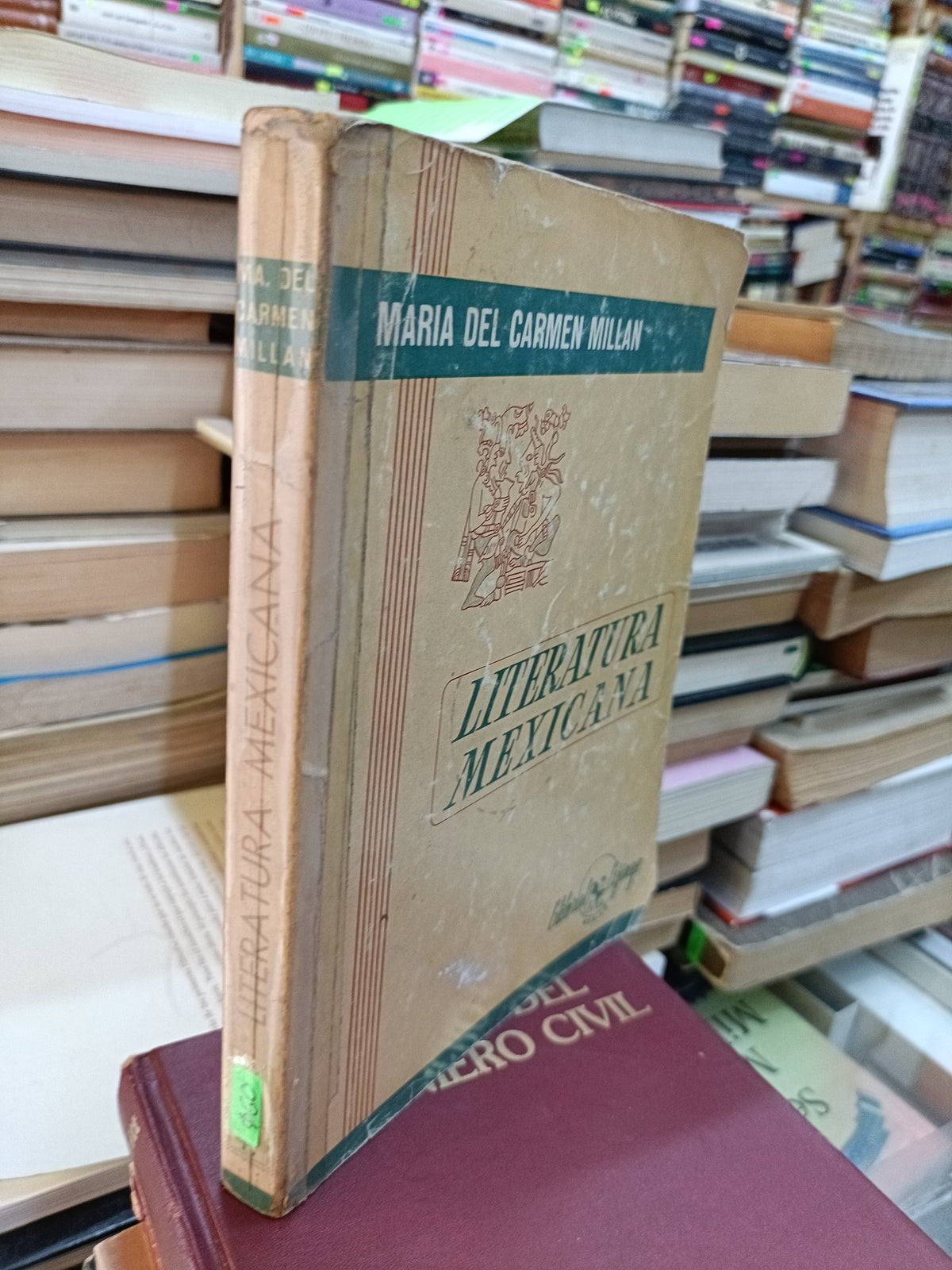 LITERATURA MEXICANA POR MARIA DEL CARMEN MILLAN USADO NOVELA LITERARIO 207