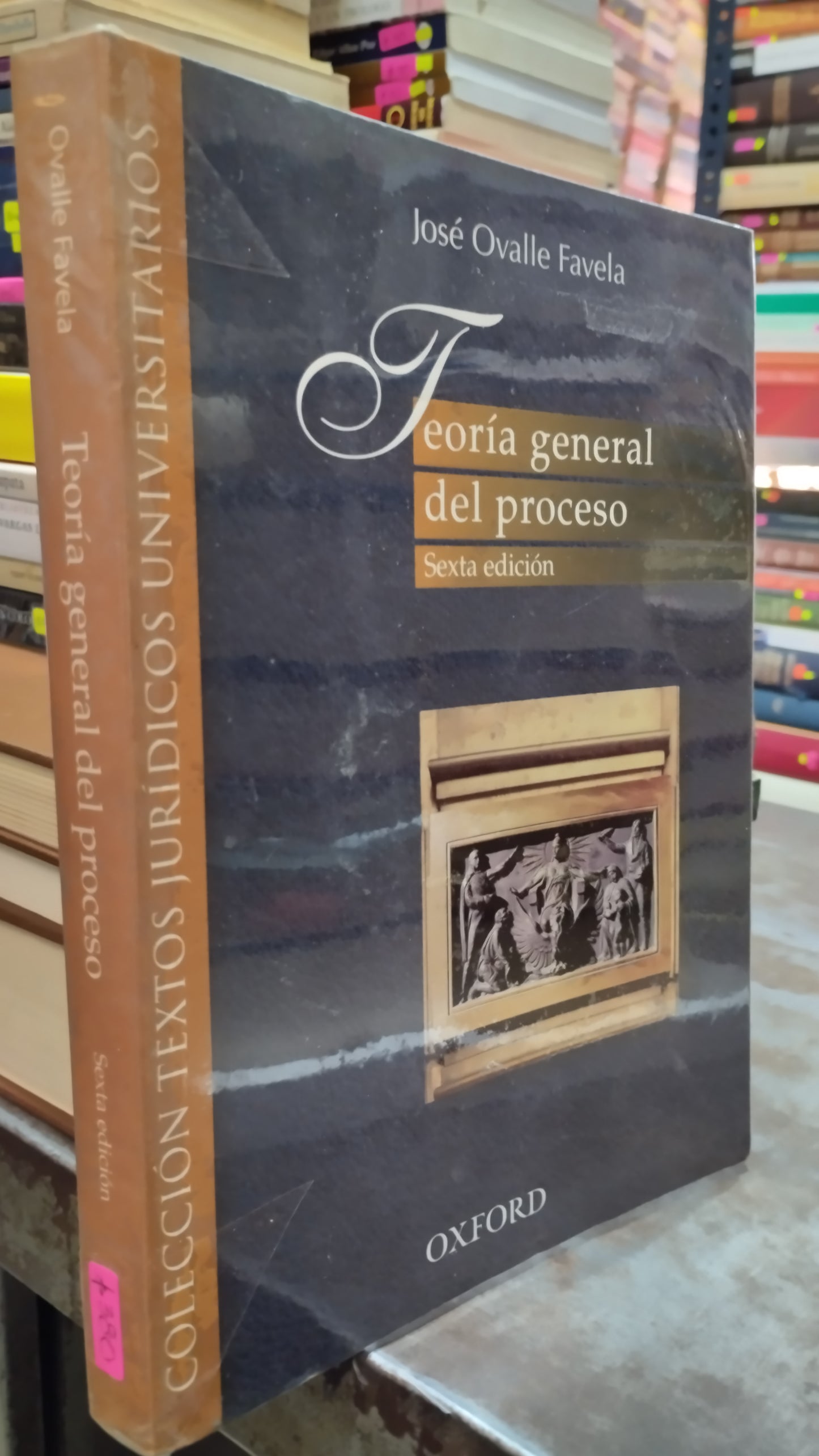 TEORIA GENERAL DEL PROCESO POR JOSE OVALLE FAVELA LIBRO USADO DERECHO ALDAMA