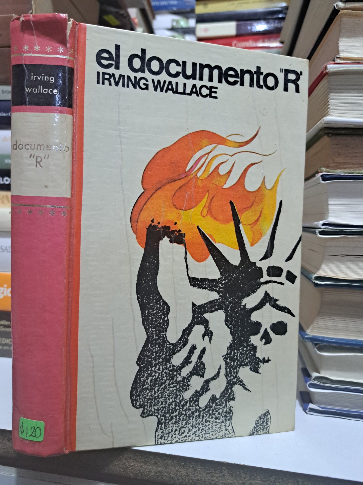 EL DOCUMENTO "R" IRVING WALLACE USADO NOVELA JUÁREZ