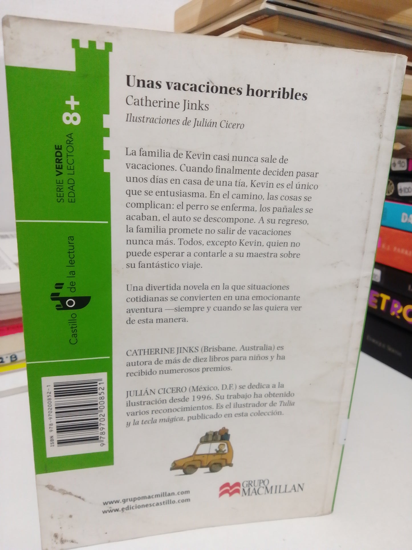 UNAS VACACIONES HORRIBLES POR CATHERINE JINKS USADO INFANTIL JUAREZ