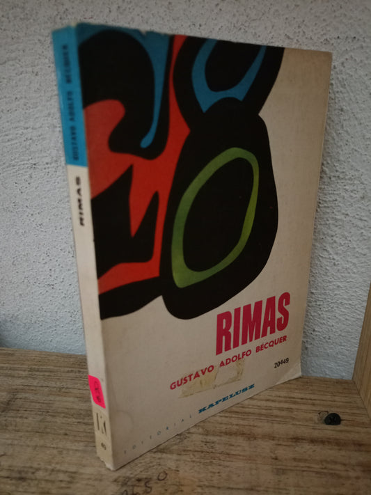 RIMAS GUSTAVO ADOLFO BECQUER USADO NOVELA LITERARIO 305