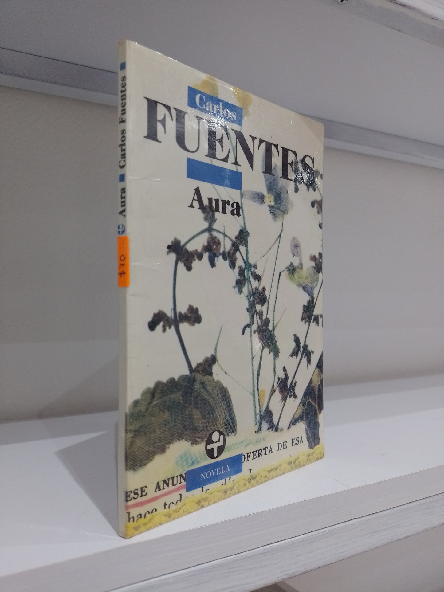 AURA POR CARLOS FUENTES USADO NOVELA JUAREZ 515