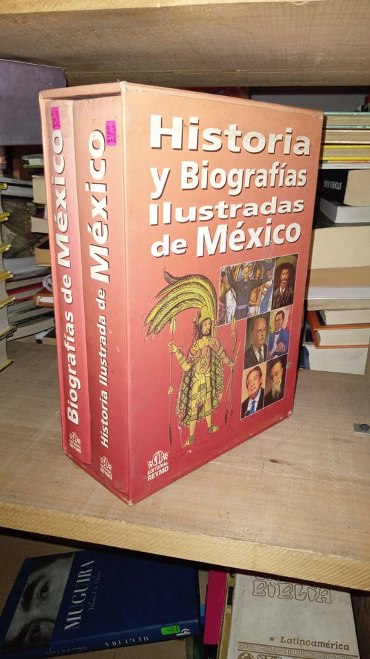 HISTORIA Y BIOGRAFÍAS ILUSTRADAS DE MÉXICO (VARIOS AUTORES) USADO HISTORIA LITERARIO 207