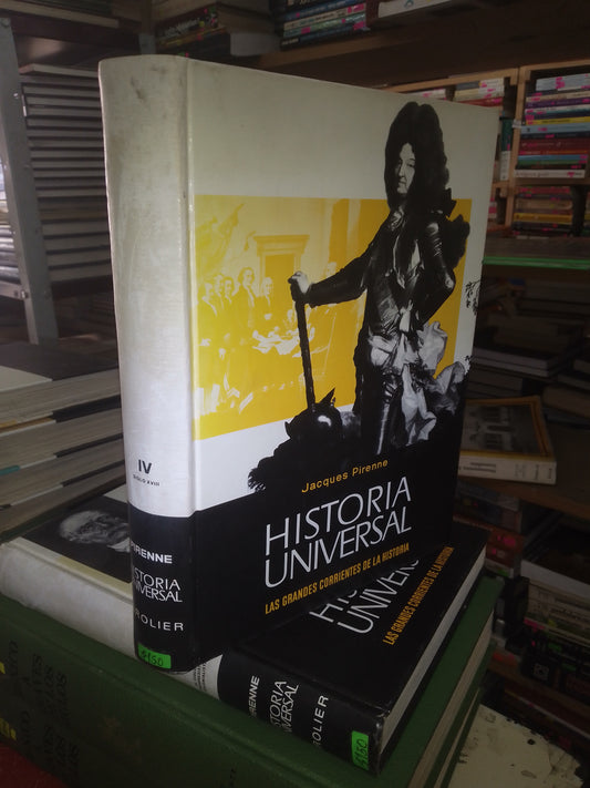 HISTORIA UNIVERSAL (TOMO IV): SIGLO XVIII POR JACQUES PIRENNE USADO ENCICLOPEDIAS LITERARIO 207