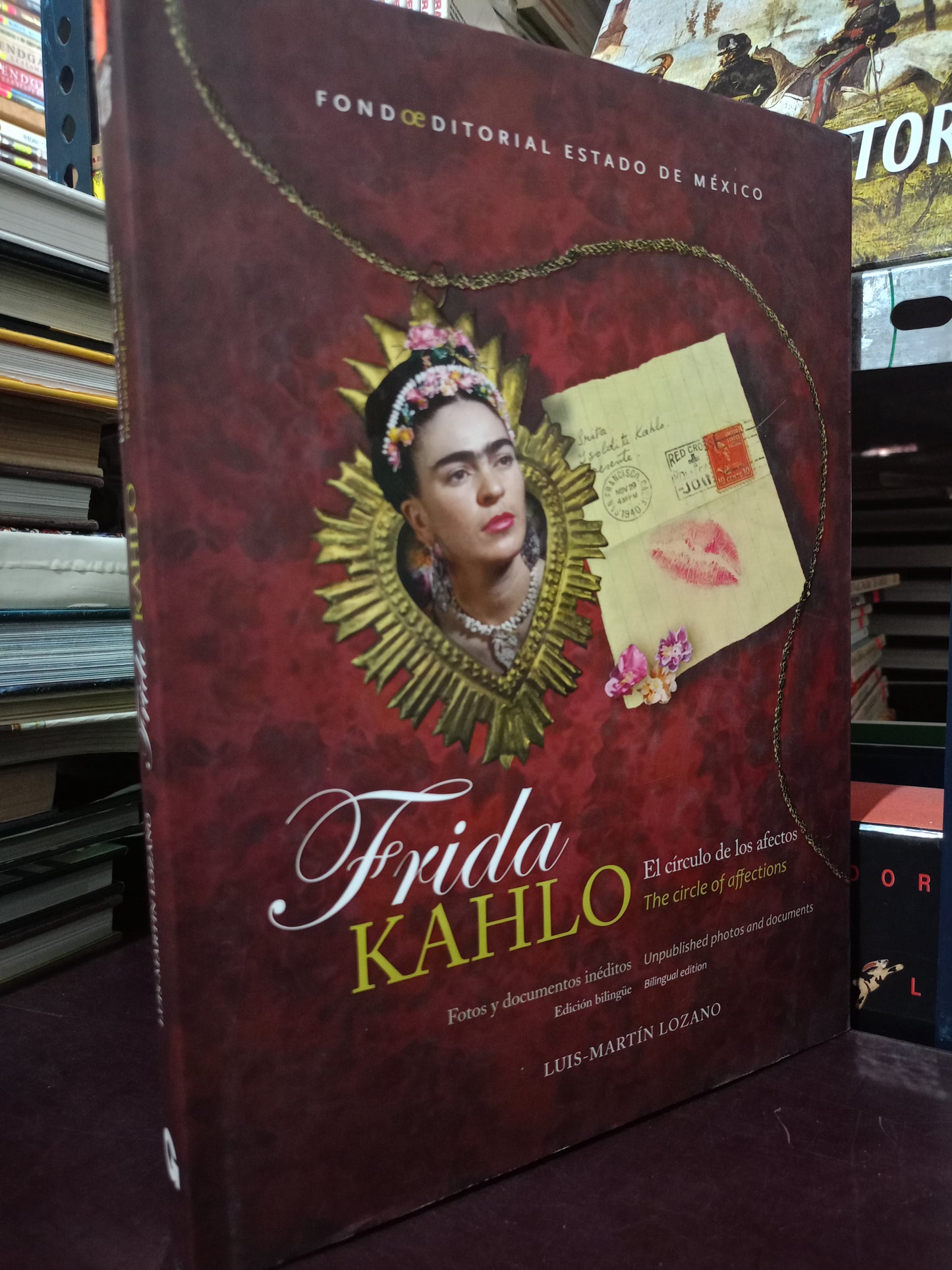 FRIDA KAHLO EL CIRCULO DE LOS AFECTADOS USADO ARTE LITERARIO 305