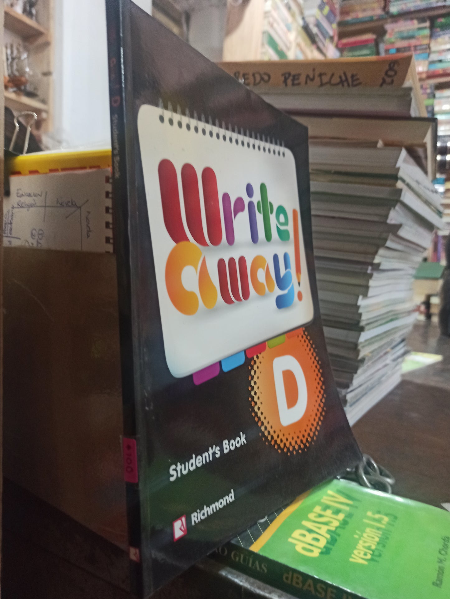 WRITE AWAY D STUDENTS BOOK POR EDITORIAL RICHMOND USADO IDIOMAS ALDAMA