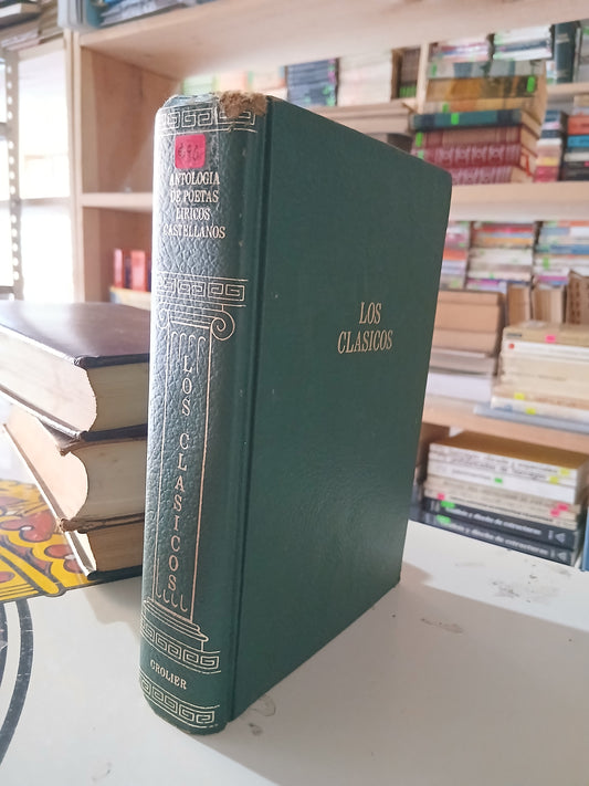ANTOLOGÍA DE POETAS LÍRICOS CASTELLANOS POR RICARDO BAEZA USADO NOVELA LITERARIO 207