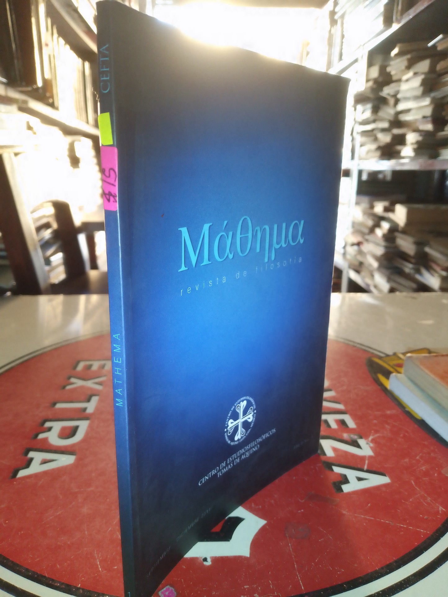 REVISTA DE FILOSOFÍA MATHEMA USADO FILOSOFÍA LITERARIO 207