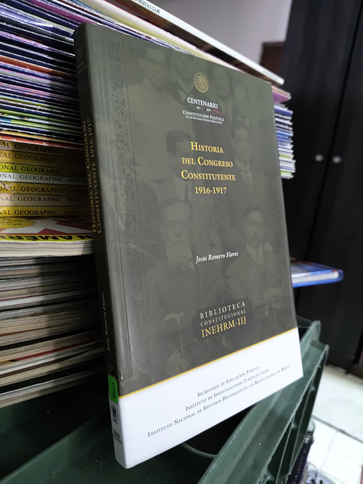 HISTORIA DEL CONGRESO CONSTITUYENTE POR JESUS ROMERO FLORES USADO DERECHO JUAREZ 515