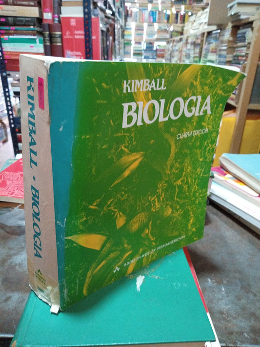 BIOLOGIA CUARTA EDICION POR ADDISON WESLEY IBEROAMERICANA USADO BIOLOGIA ALDAMA