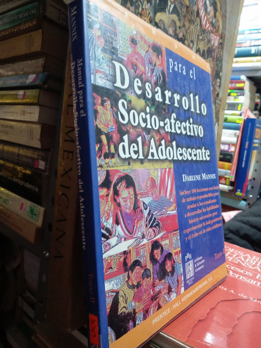 DESARROLLO SOCIO AFECTIVO DEL ADOLECENTE POR DARLENE MANNIX USADO EDUCACION JUAREZ