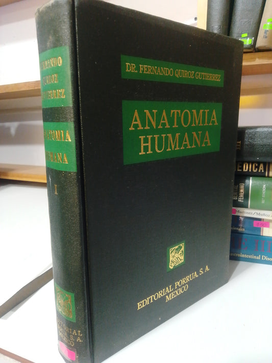 ANATOMIA HUMANA I POR DR. FERNANDO QUIROZ USADO SALUD JUAREZ