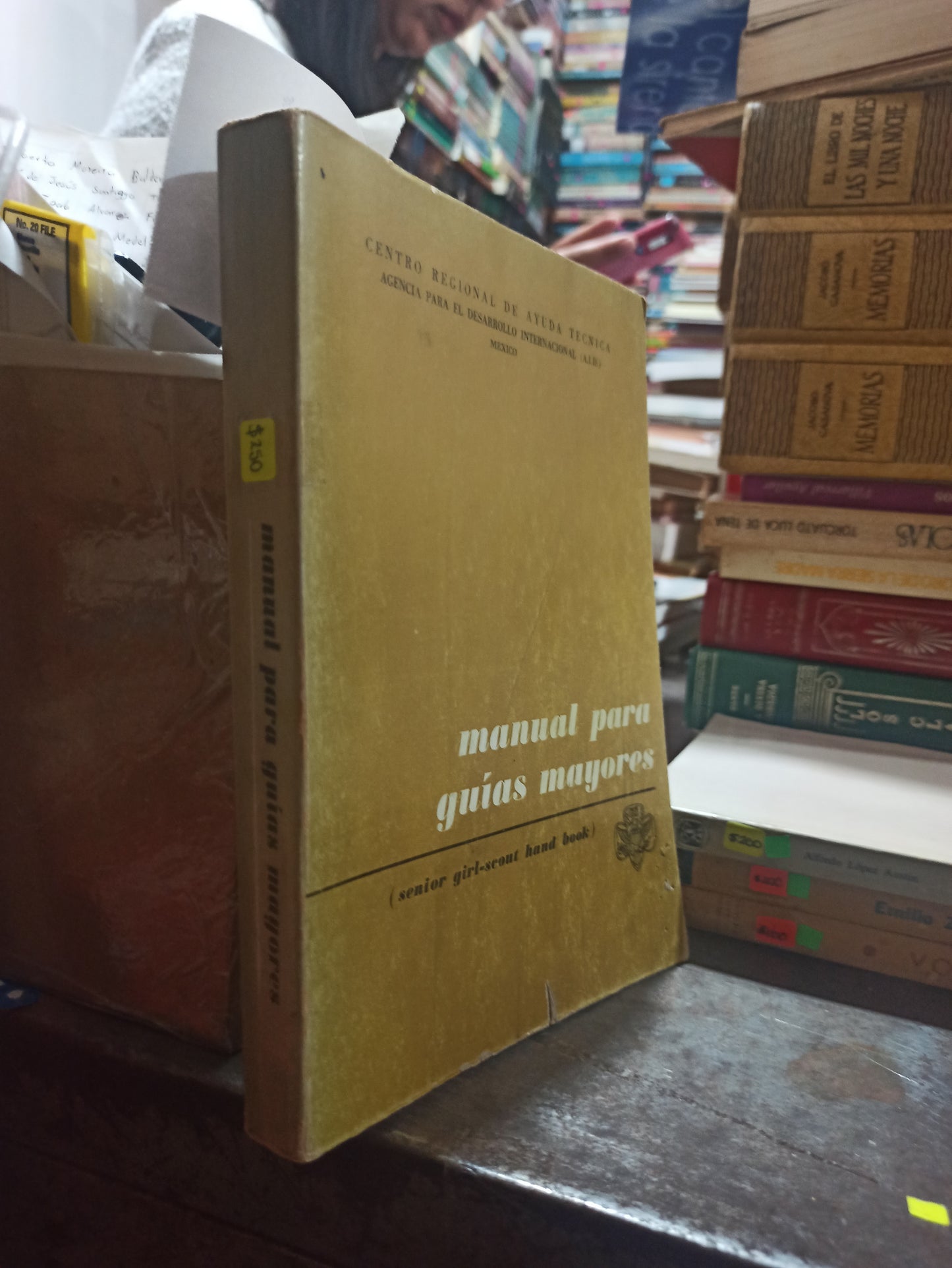 MANUAL PARA GUIAS MAYORES POR IMPRESOS NACIONALES USADO ANTIGUOS ALDAMA