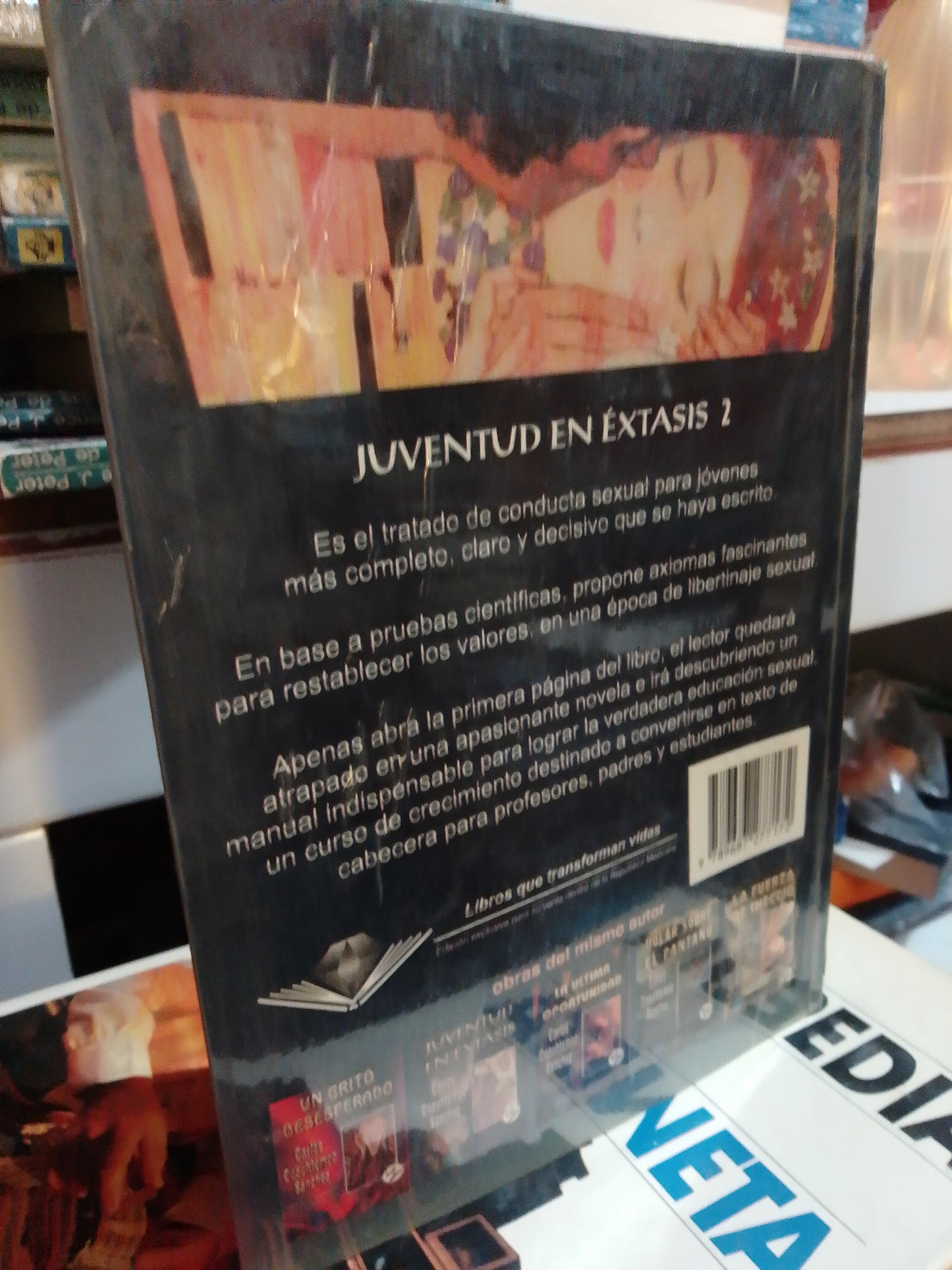 JUVENTUD EN EXTASIS 2 POR CARLOS CUAUHTÉMOC SÁNCHEZ USADO SUP.PERSONAL JUAREZ