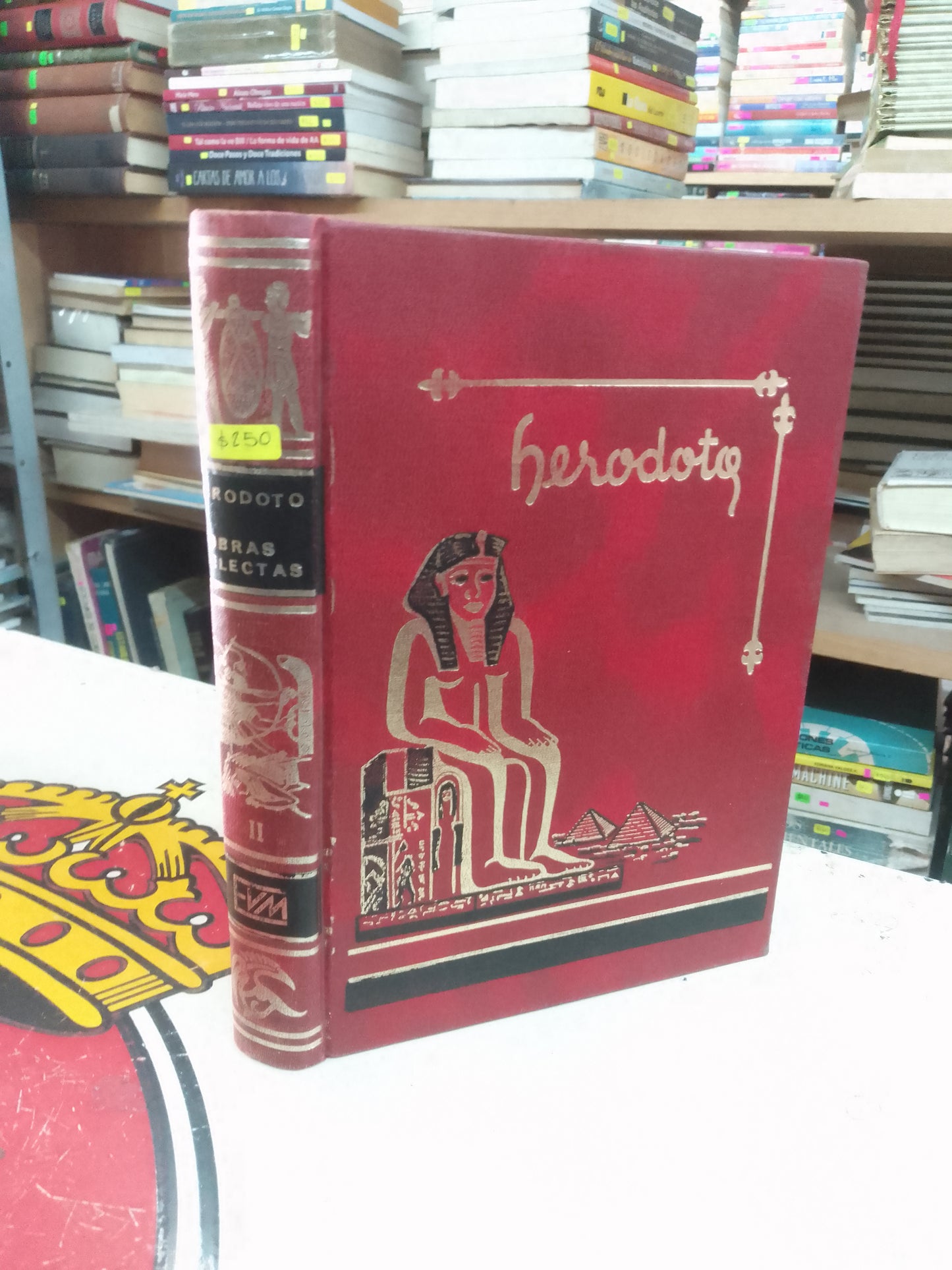 OBRAS SELECTAS TOMO II POR HERODOTO USADO NOVELA LITERARIO 207