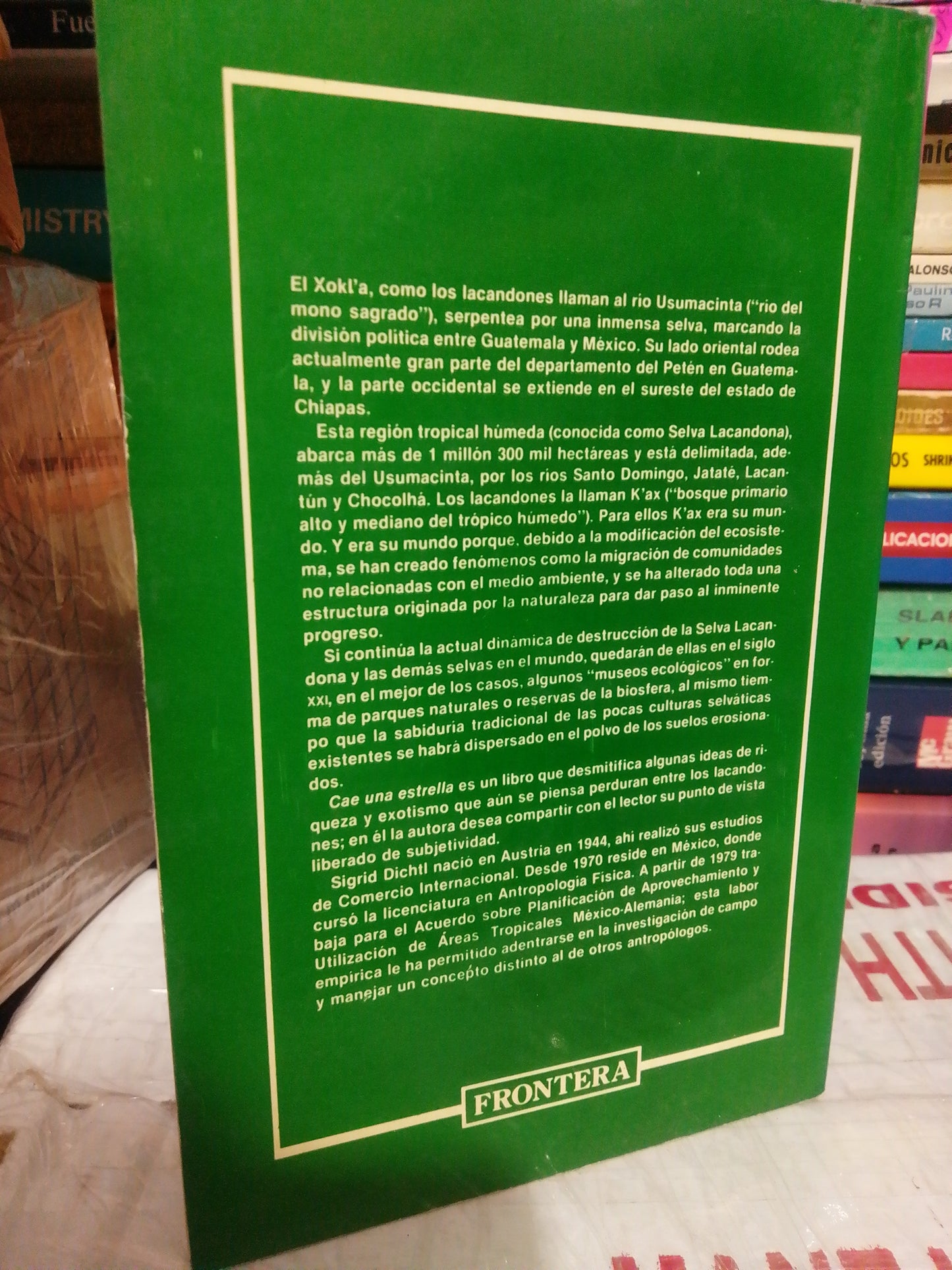 CAE UNA ESTRELLA POR SIGRID DICHTL USADO NOVELA JUÁREZ