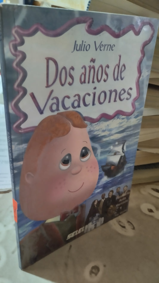 DOS AÑOS DE VACACIONES POR JULIO VERNE LIBRO USADO INFANTIL ALDAMA