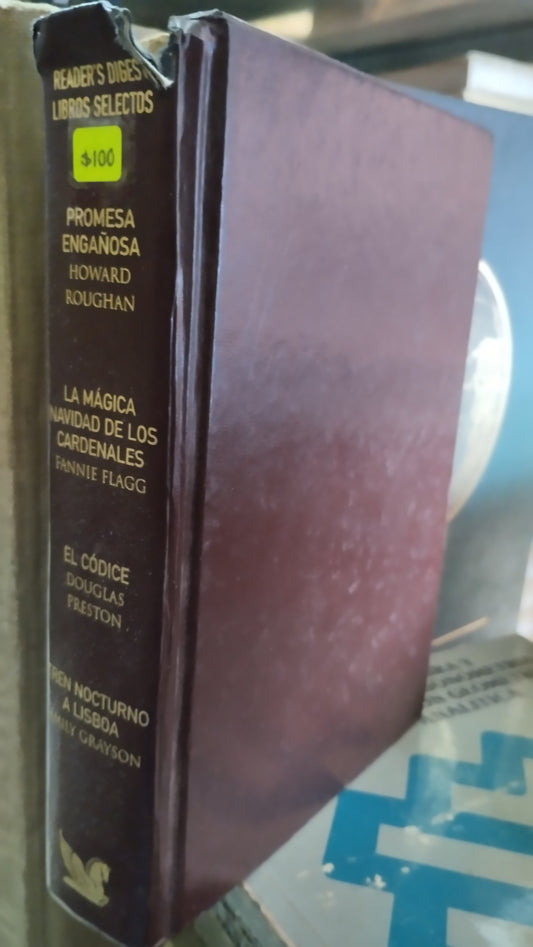 PROMESA ENGAÑOSA POR HOWARD ROUGHAN LIBRO USADO NOVELAS ALDAMA