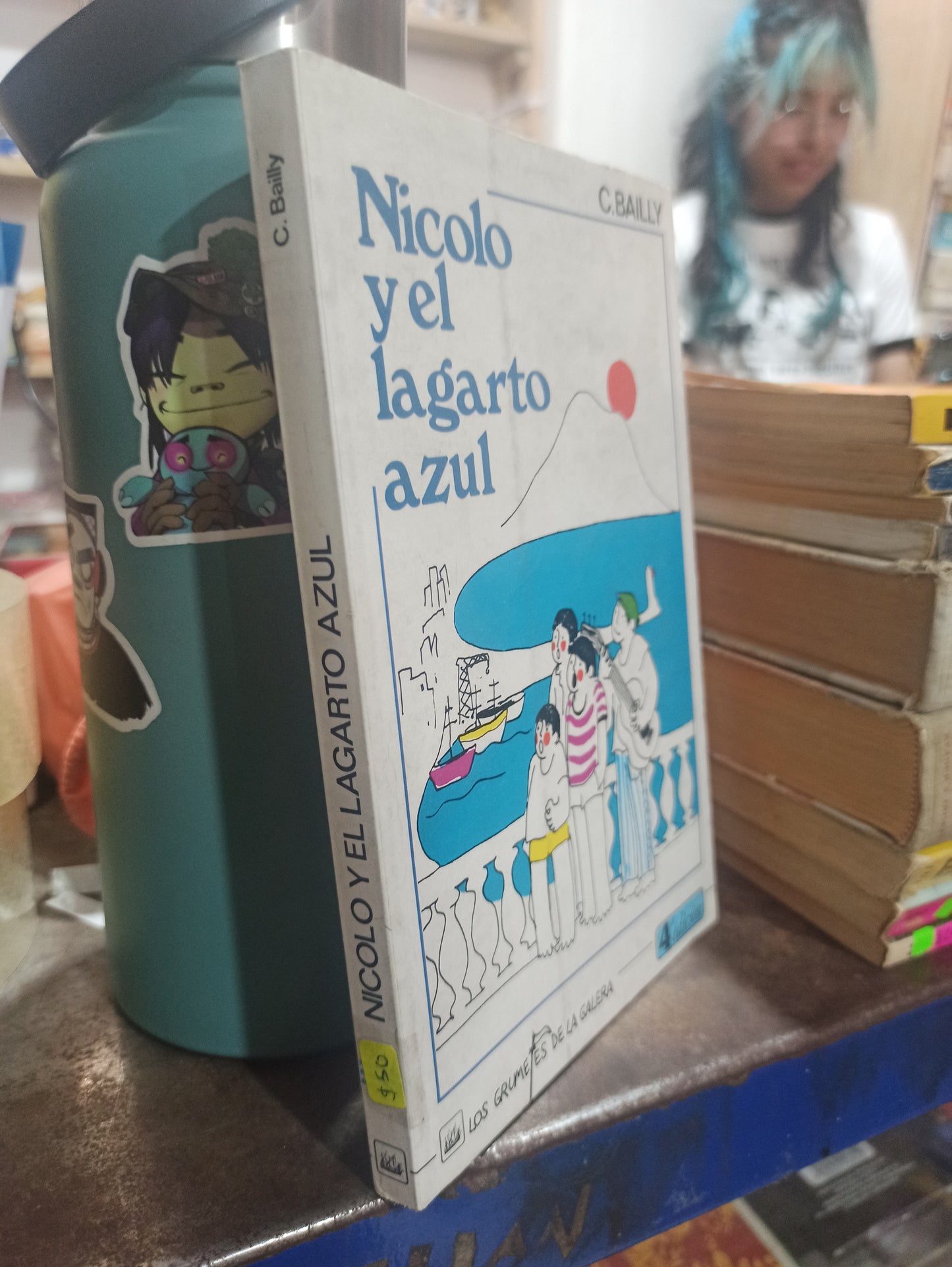 NOCOLO Y EL LAGARTO AZUL POR C. BAILLY USADO NOVELAS ALDAMA