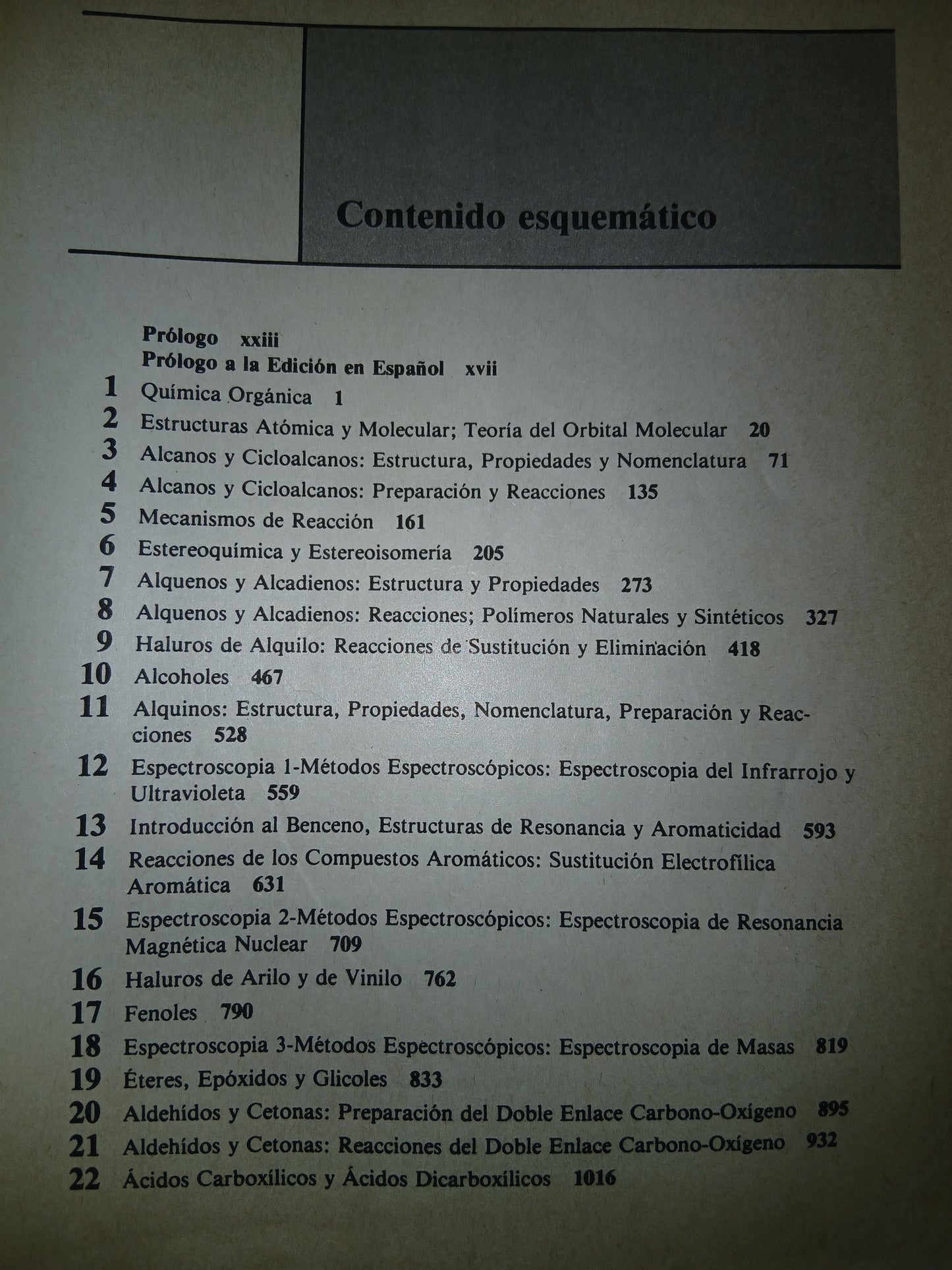 QUÍMICA ORGÁNICA POR ALAN S. WINGROVE Y ROBERT L. CARET USADO QUÍMICA LITERARIO 207
