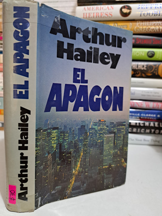 EL APAGÓN ARTHUR HAILEY USADO NOVELA JUÁREZ