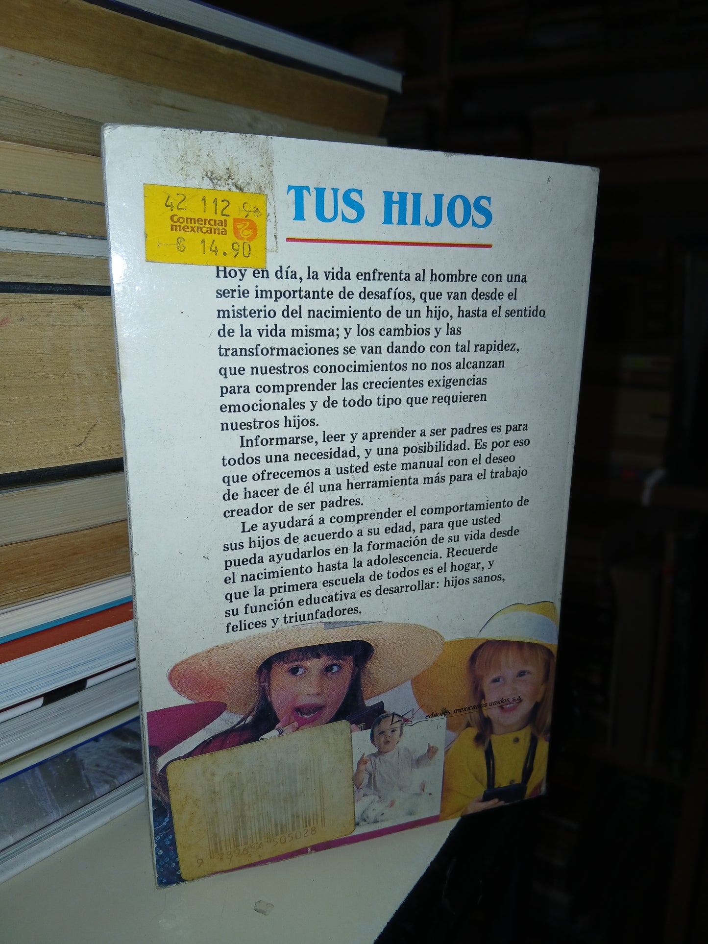 TUS HIJOS POR ESTHER JACOB USADO SUPERACIÓN PERSONAL LITERARIO 207