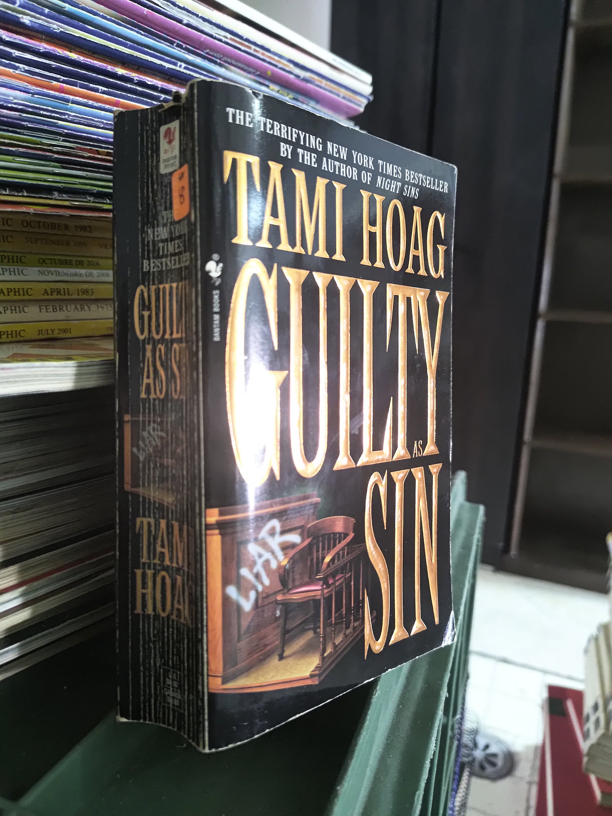 GUILITY SIN POR TAMI HOAG USADO IDIOMAS JUAREZ 515