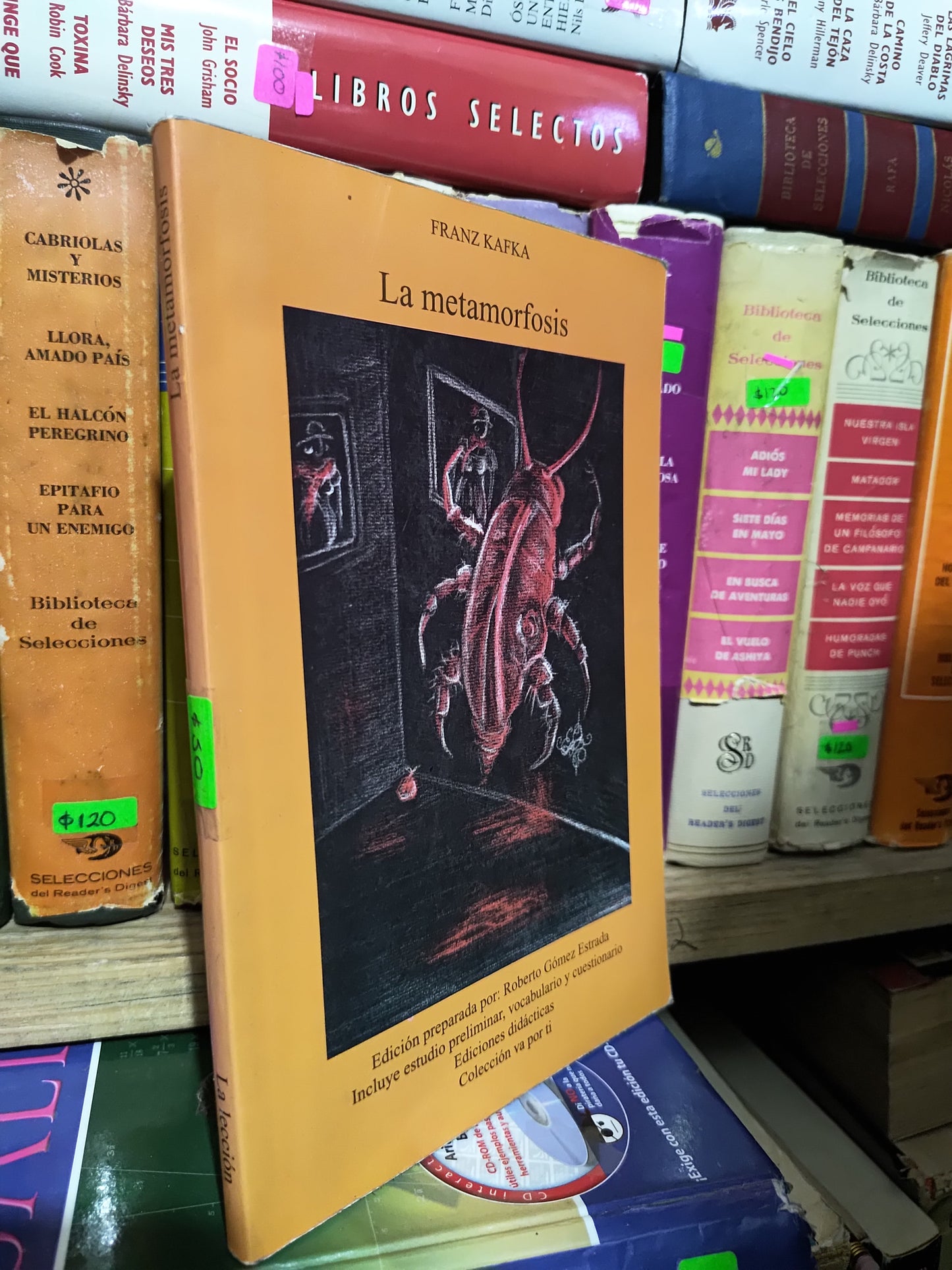 LA METAMORFOSIS LA ELECCION POR FRANZ KAFKA USADO NOVELAS JUAREZ 507