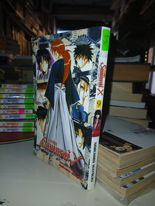 SAMURÁI X 9: LLEGADA A KYOTO POR NOBUHIRO WATSUKI USADO MANGA LITERARIO 207