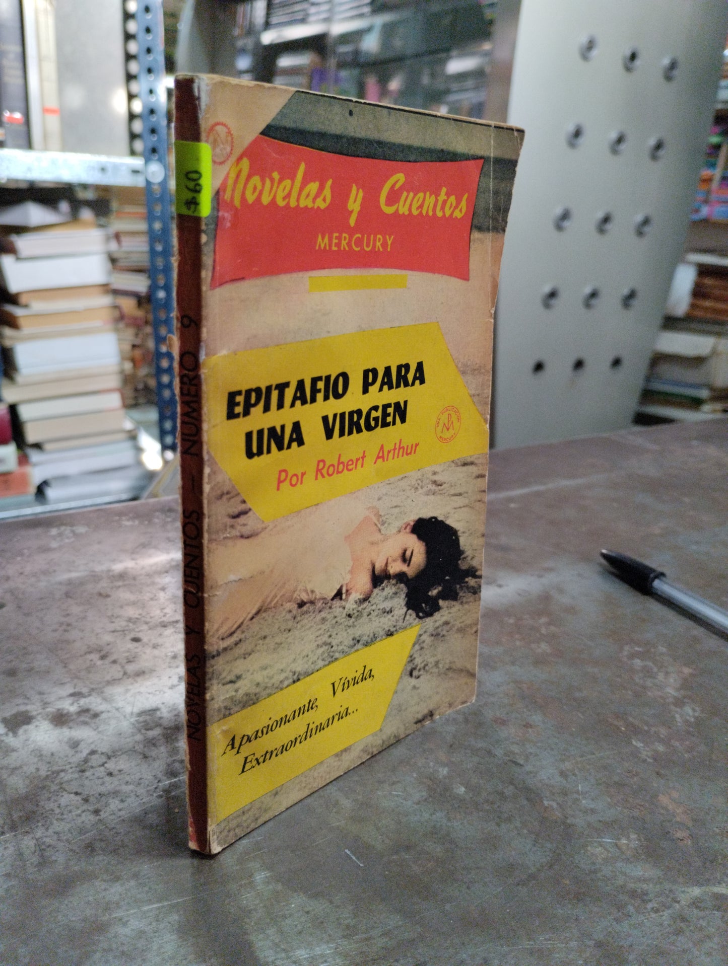 EPITAFIO PARA UNA VIRGEN POR ROBERT ARTHUR USADO NOVELAS ALDAMA