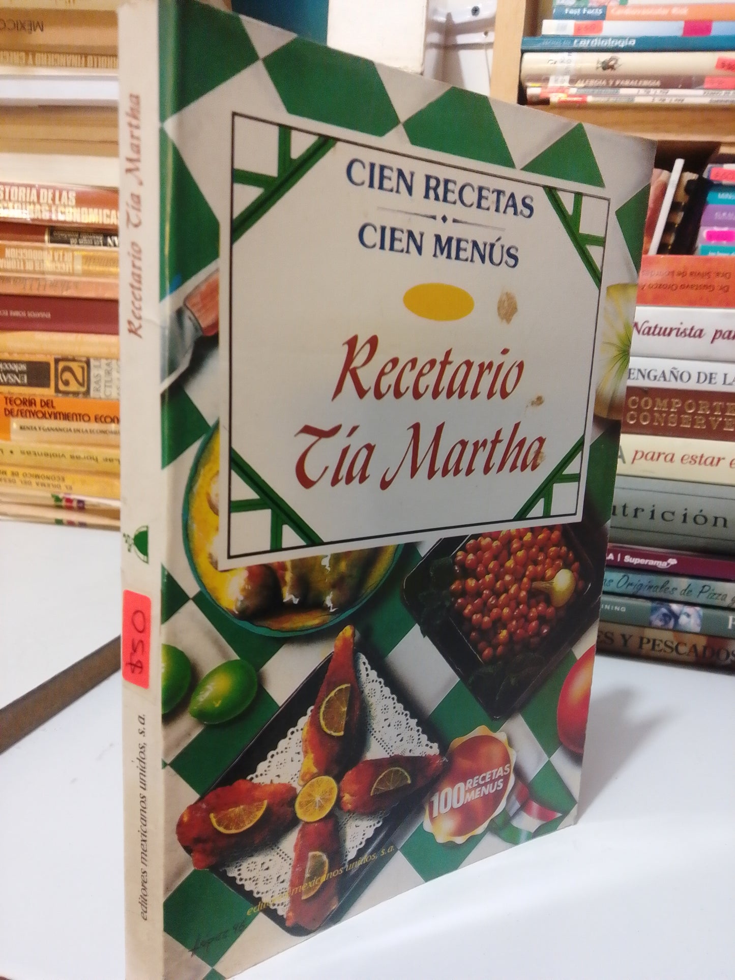 RECETARIO TIA MARTHA USADO COCINA JUAREZ